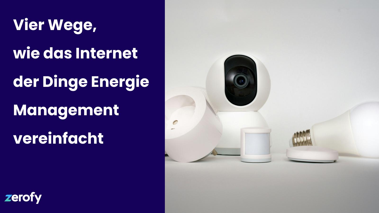 Image for Vier Wege, wie das Internet der Dinge Energiemanagement ermöglicht