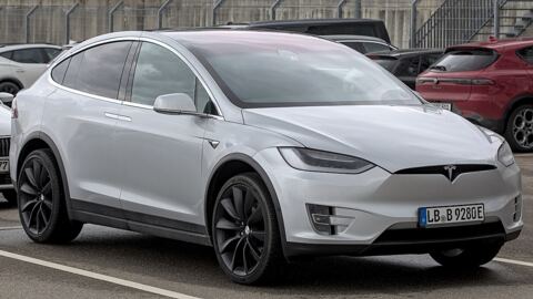 Tesla Model X Long Range Raven